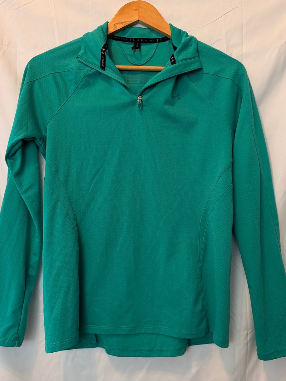 Under Armour Women’s Teal Quarter-Zip Pullover